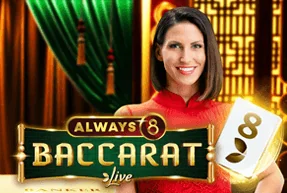 Always 8 Baccarat — casino ao vivo na Winkey Casino