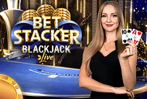 Bet Stacker Blackjack — casino ao vivo na Winkey Casino